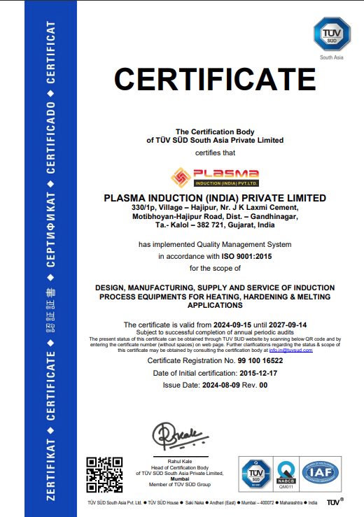 ISO 9001:2015 Certified